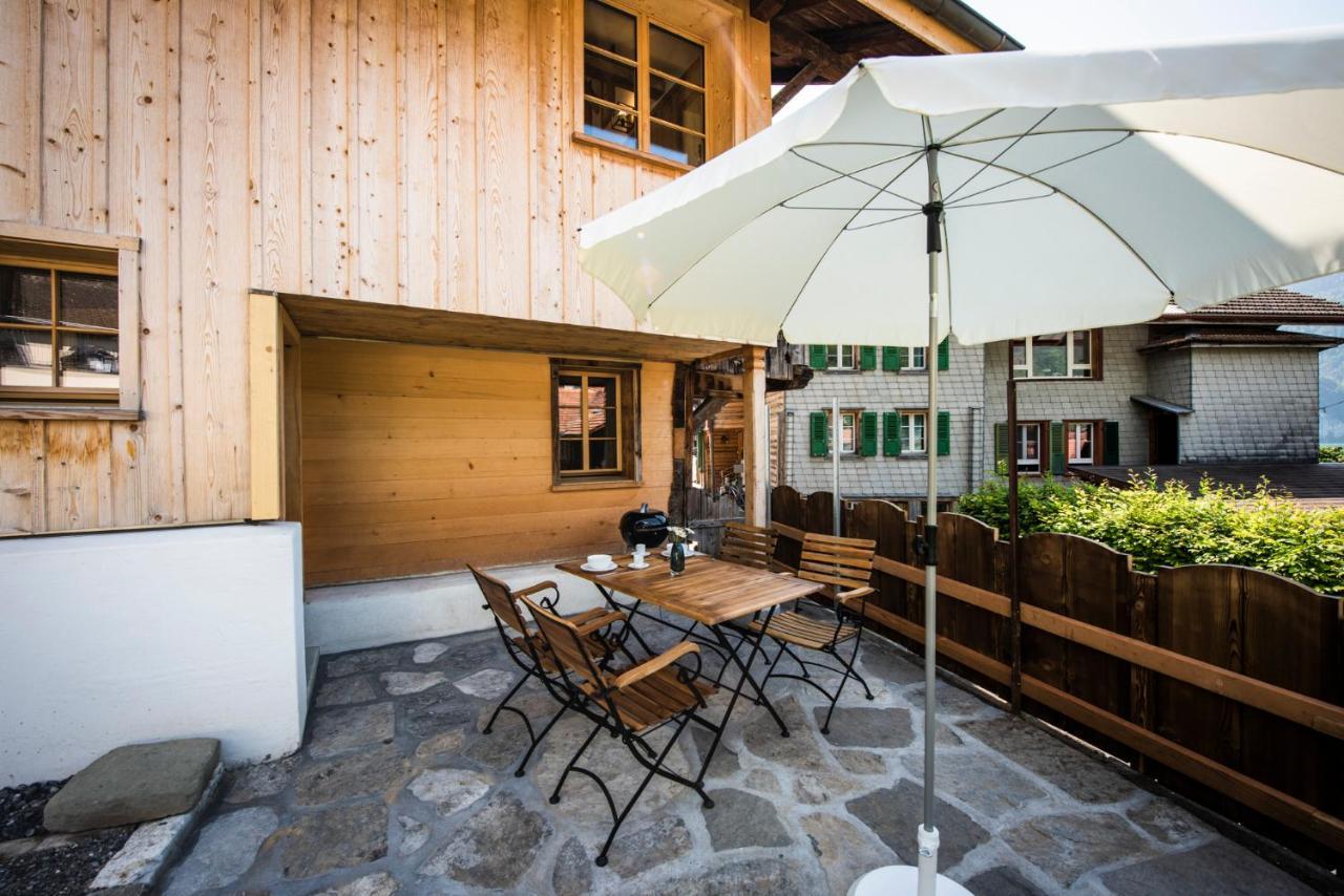 Вилла Ferienhaus Chalet Steckli Бриенц Экстерьер фото